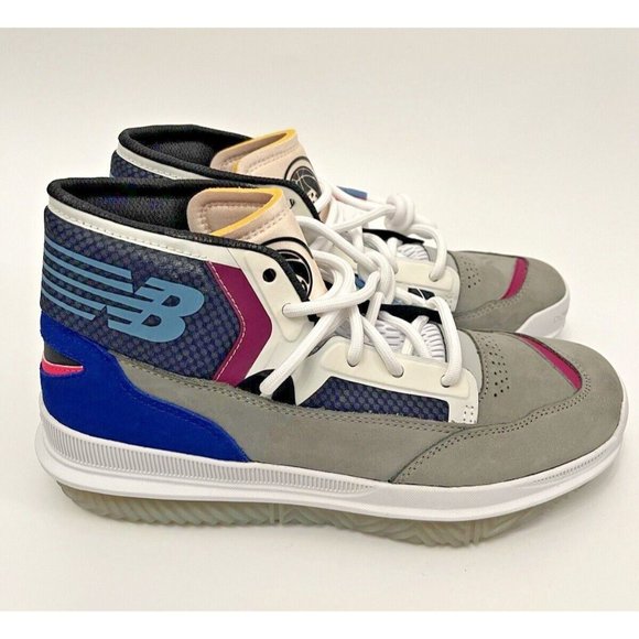 New Balance Other - NEW NEW BALANCE BB9000 BASKETBALL SHOES GREY BLUE PURPLE MENS SIZE 9